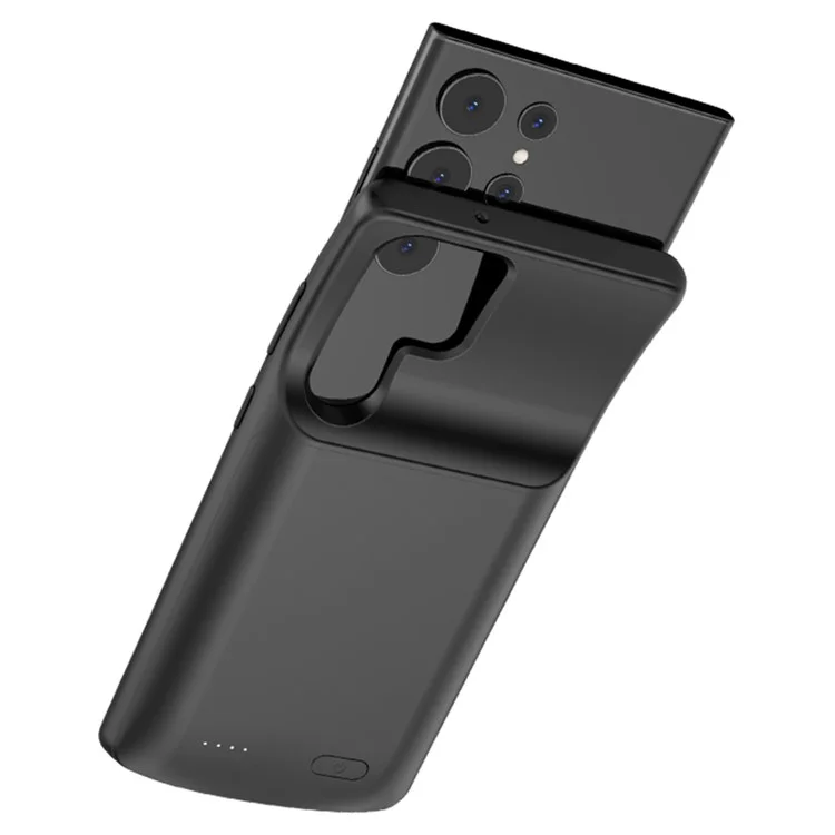 ZHX-214 Per Samsung Galaxy S23 Ultra 4800mAh Batteria Estesa Mobile Custodia di Ricarica del Telefono con Bordi Morbidi