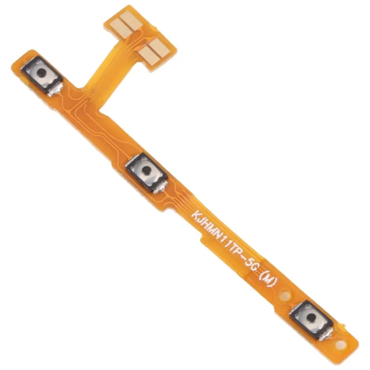 Para Xiaomi Redmi Note 11T Pro 5G / 11T Pro+ 5G / Poco X4 GT 5G Cabo Flexível de Alimentação e Volume de Substituição (sem Logotipo)