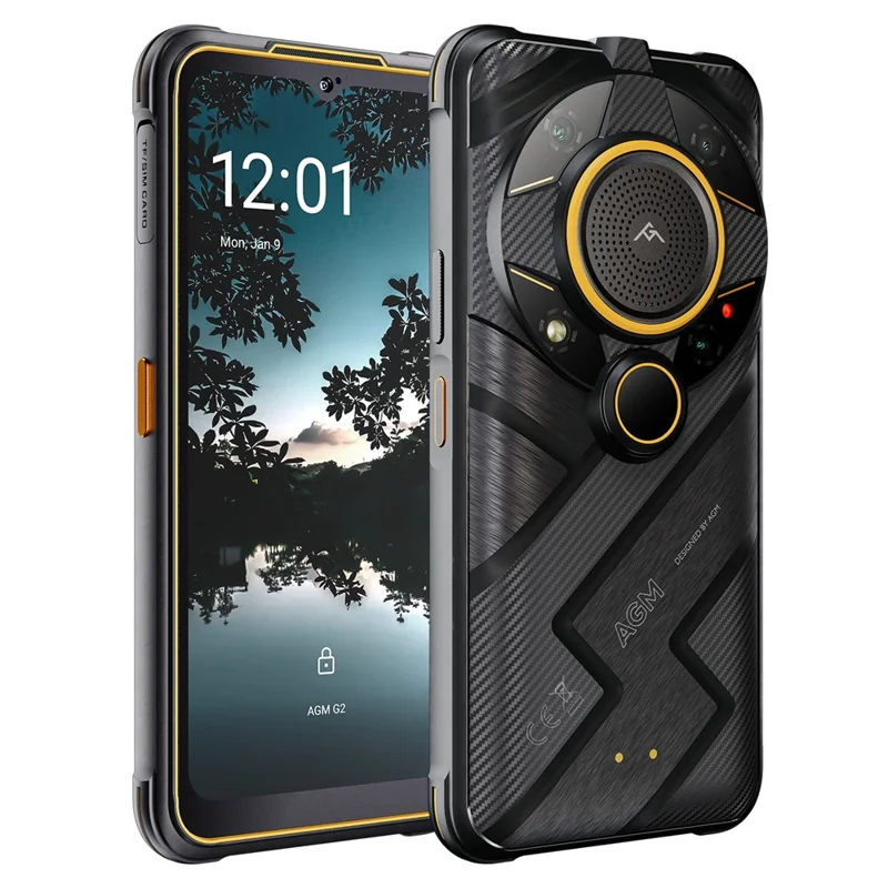 AGM G2 IP68 Waterproof Phone 6.58" Qualcomm QCM6490 8GB+256GB Smartphone IR Night Vision Camera 108MP Shockproof Dust-proof - EU Version