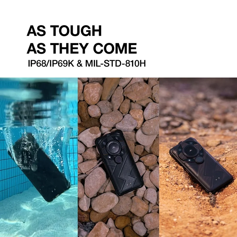 AGM G2 IP68 Waterproof Phone 6.58" Qualcomm QCM6490 8GB+256GB Smartphone IR Night Vision Camera 108MP Shockproof Dust-proof - EU Version