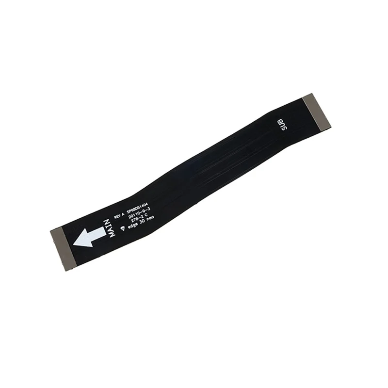 För Motorola Moto G73 5G Motherboard Dock-anslutningsflexkabel ersättningsdel (utan logotyp)