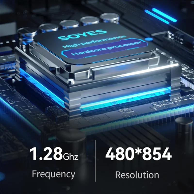 SOYES XS14 Pro Android Mobile Phone 3GB+32GB 3.0'' 4G Dual Sim Mini Smartphone - Purple