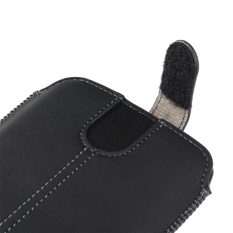 17,5 x 10,5 cm Slim Waist Phone Bag für 6,7-Zoll-Smartphones Gürteltelefontasche Universal PU-Leder-Halter