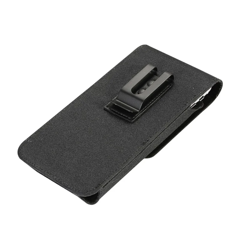 Waist Bag for 5.2 inch Phone , Nylon+PU Leather Vertical Phone Pouch Holster, Size: 15.6*8*2CM