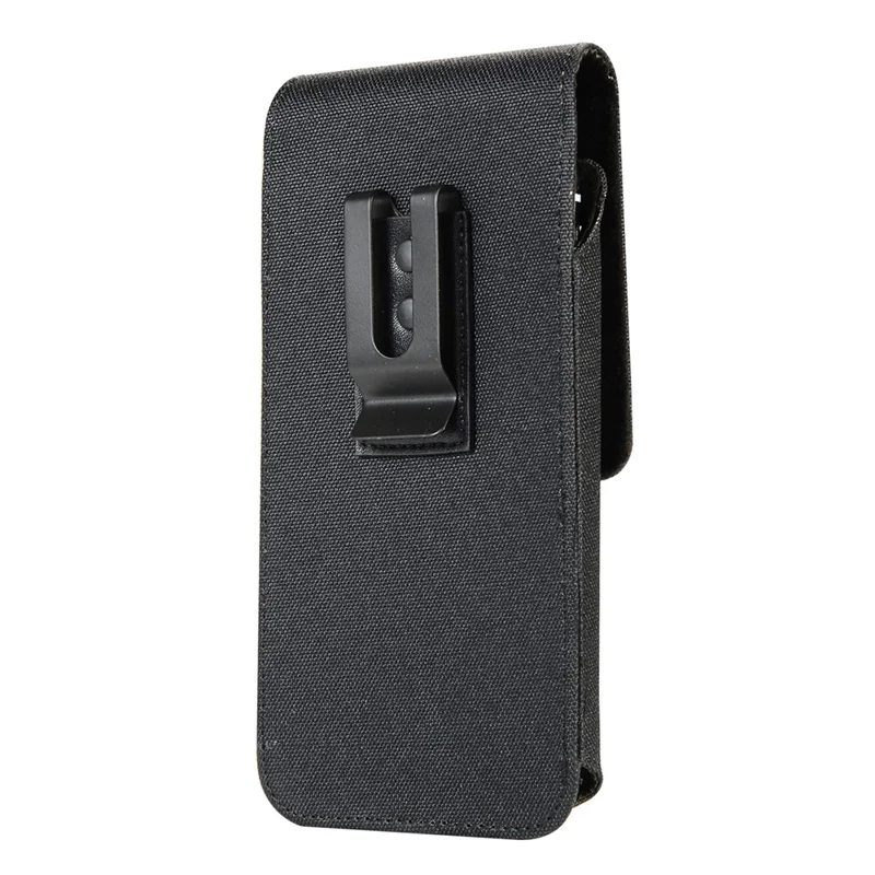 Waist Bag for 5.2 inch Phone , Nylon+PU Leather Vertical Phone Pouch Holster, Size: 15.6*8*2CM