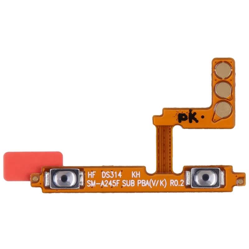 For Samsung Galaxy A24 4G (162.1 x 77.6 x 8.3mm) A245 OEM Volume Button Flex Cable Replacement Part (without Logo)