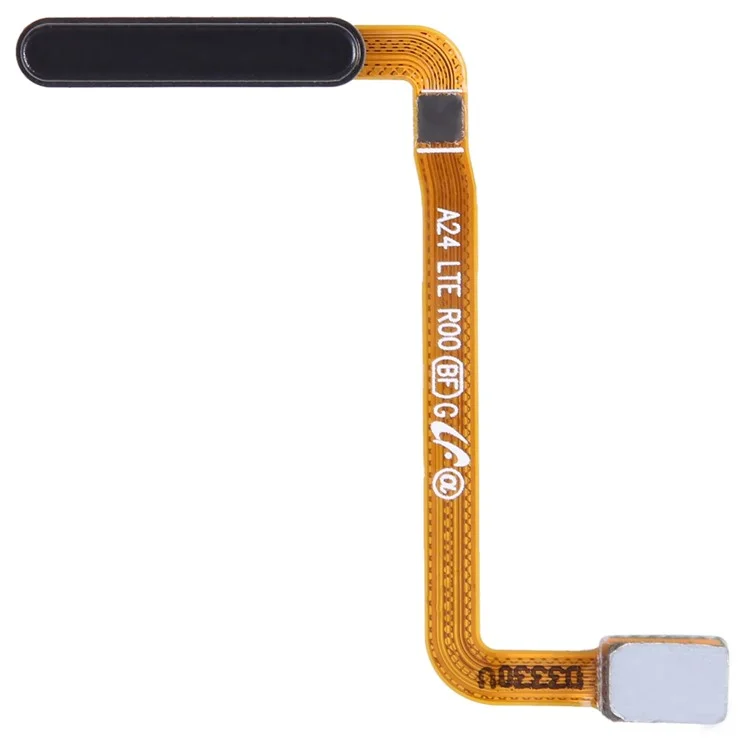 For Samsung Galaxy A24 4G (162.1 x 77.6 x 8.3mm) A245 OEM Power On / Off Flex Cable Fingerprint Identification Flex Cable (without Logo) - Black