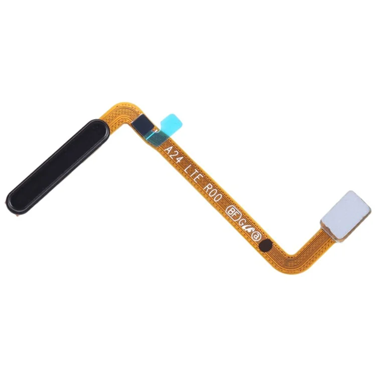 For Samsung Galaxy A24 4G (162.1 x 77.6 x 8.3mm) A245 OEM Power On / Off Flex Cable Fingerprint Identification Flex Cable (without Logo) - Black