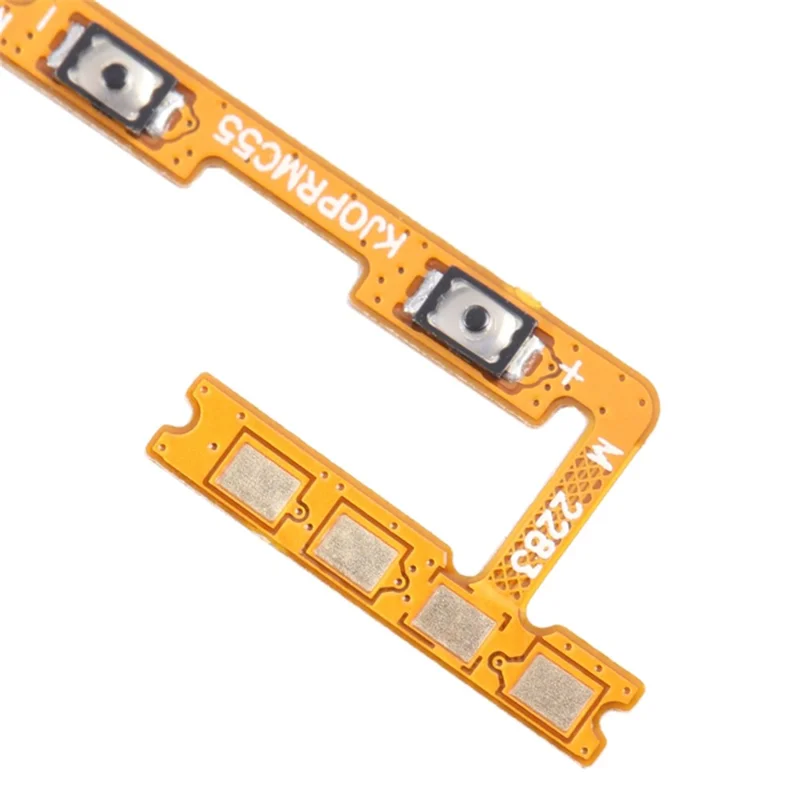 For Realme C55 Power On  /  Off and Volume Flex Cable Replacement Part (without Logo)