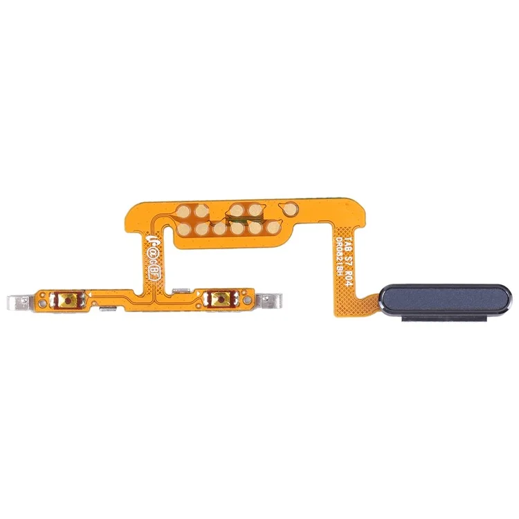 For Samsung Galaxy Tab S7 T870 T875 T876 OEM Fingerprint Identification Flex Cable Power On / Off and Volume Cable (without Logo) - Black