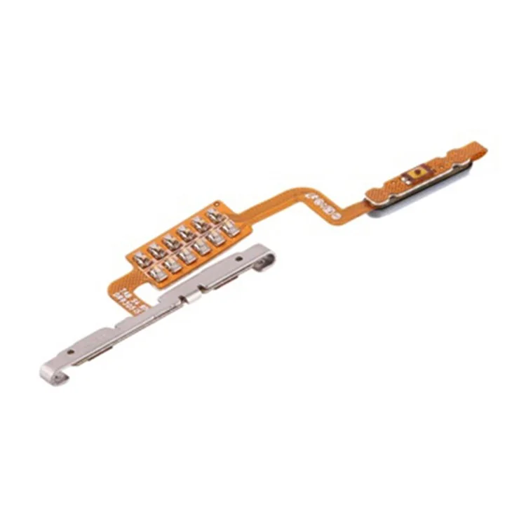 For Samsung Galaxy Tab S5e SM-T720 T725 OEM Power On / Off and Volume Flex Cable Replacement Part (without Logo) - Silver
