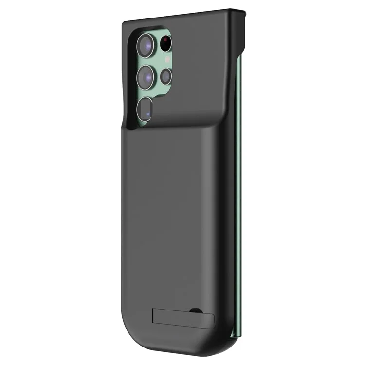T36 Per Samsung Galaxy S23 Ultra Back Battery Case Portable 6000mAh Power Bank Custodia di ricarica con supporto