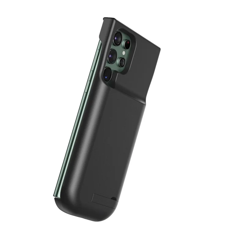T36 Per Samsung Galaxy S23 Ultra Back Battery Case Portable 6000mAh Power Bank Custodia di ricarica con supporto