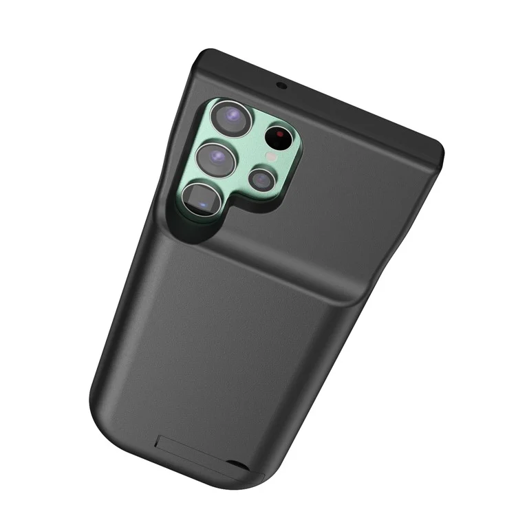 T36 Per Samsung Galaxy S23 Ultra Back Battery Case Portable 6000mAh Power Bank Custodia di ricarica con supporto