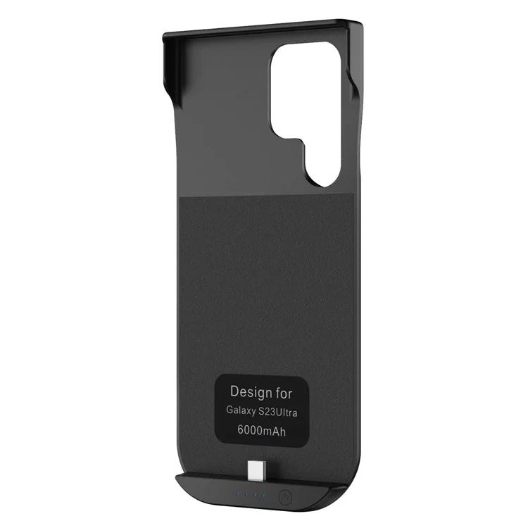 T36 Per Samsung Galaxy S23 Ultra Back Battery Case Portable 6000mAh Power Bank Custodia di ricarica con supporto