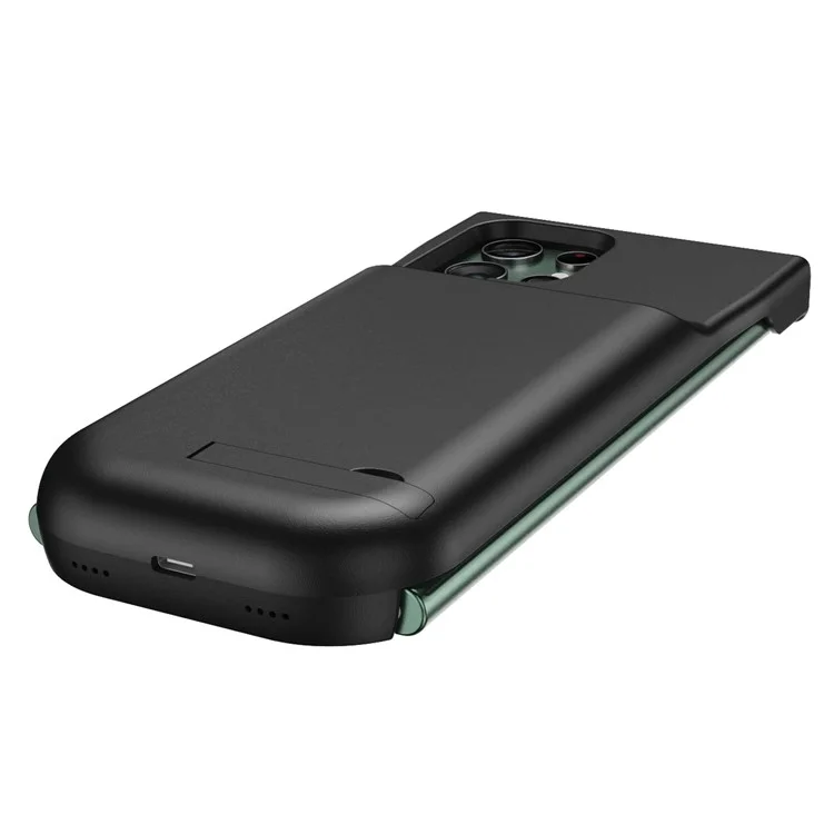 T36 Per Samsung Galaxy S23 Ultra Back Battery Case Portable 6000mAh Power Bank Custodia di ricarica con supporto