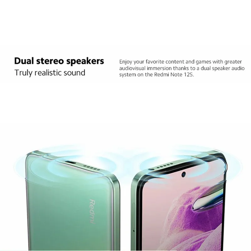 XIAOMI Redmi Note 12S Smartphone Global Version 6.43'' Helio G96 8GB+256GB 108MP Triple Camera 5000mAh - Blue