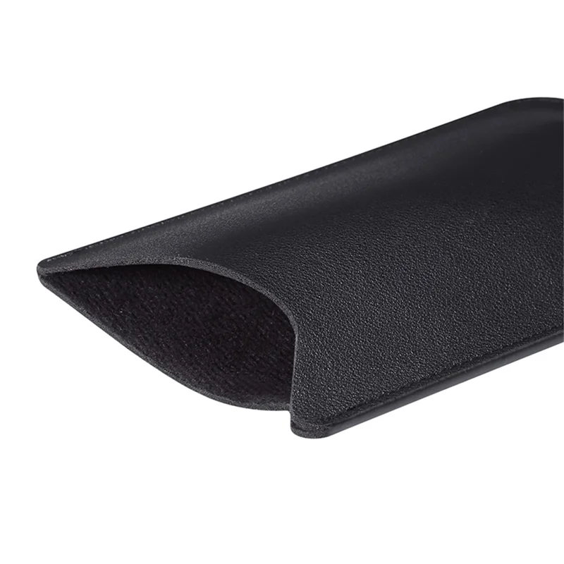 Slim Phone Case for 4.8" / 5.8" / 6.1" Mobile Phone Bag Microfiber Leather Phone Pouch, Size S - Black