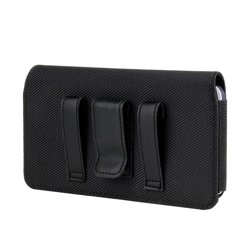 6.7 inch Cellphone Waist Pouch PU Leather Phone Belt Bag with Magnetic Closure, 17 x 9.2 x 2cm