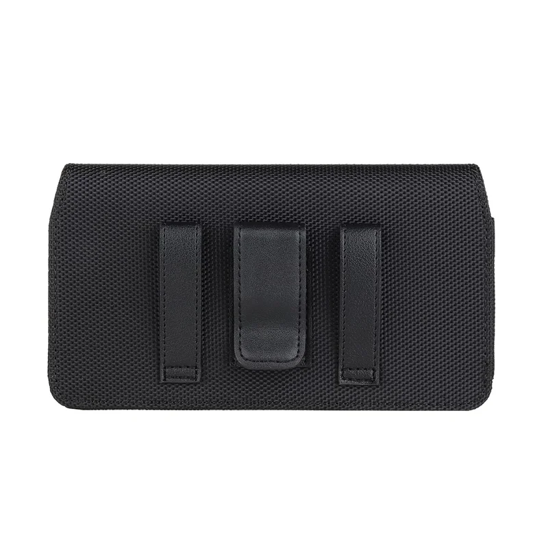 6.7 inch Cellphone Waist Pouch PU Leather Phone Belt Bag with Magnetic Closure, 17 x 9.2 x 2cm