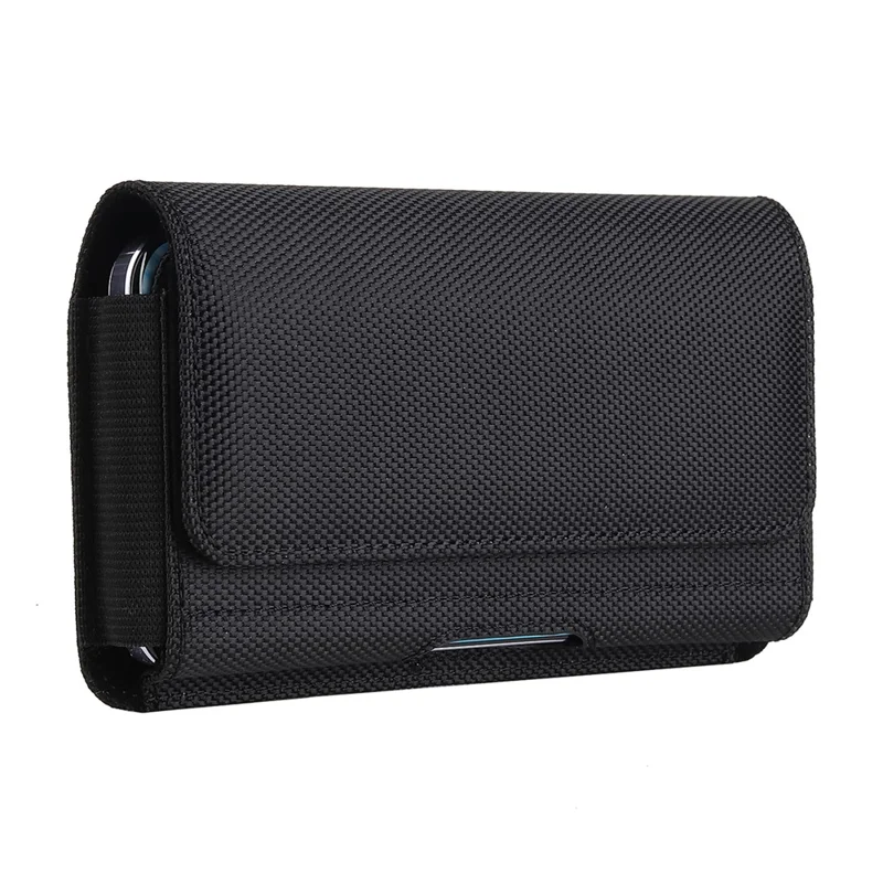 6.7 inch Cellphone Waist Pouch PU Leather Phone Belt Bag with Magnetic Closure, 17 x 9.2 x 2cm