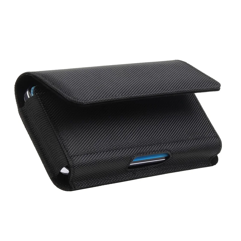 6.7 inch Cellphone Waist Pouch PU Leather Phone Belt Bag with Magnetic Closure, 17 x 9.2 x 2cm