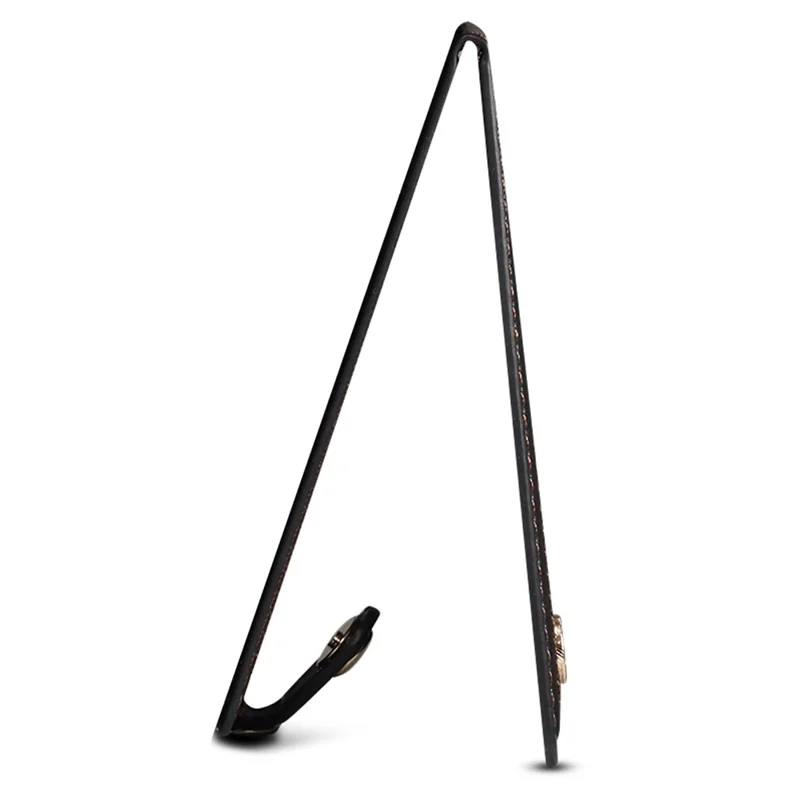 Kreditkortholder med mønster, mini forlomme, kortmappe med ID-vindue - Sort