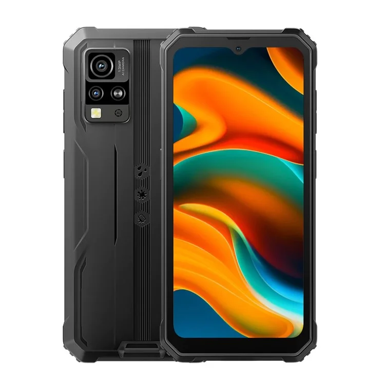 BLACKVIEW BV4800 6,56 pouces Helio A22 5180 mAh 4G Smartphone 2 Go RAM + 32 Go ROM - Noir