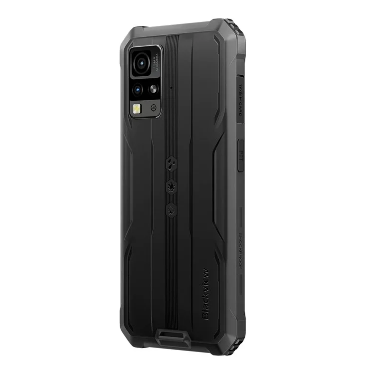 BLACKVIEW BV4800 6,56 pouces Helio A22 5180 mAh 4G Smartphone 2 Go RAM + 32 Go ROM - Noir