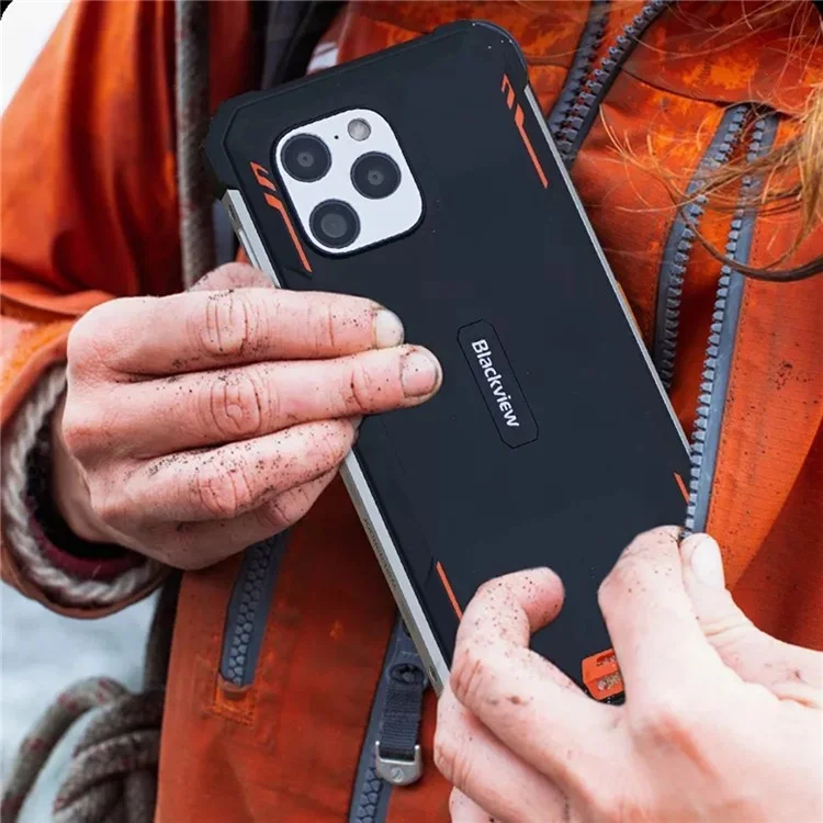 BLACKVIEW BV8900 Pro 6.5" Helio P90 8+256GB 64MP 10000mAh 4G Rugged Smartphone - Black