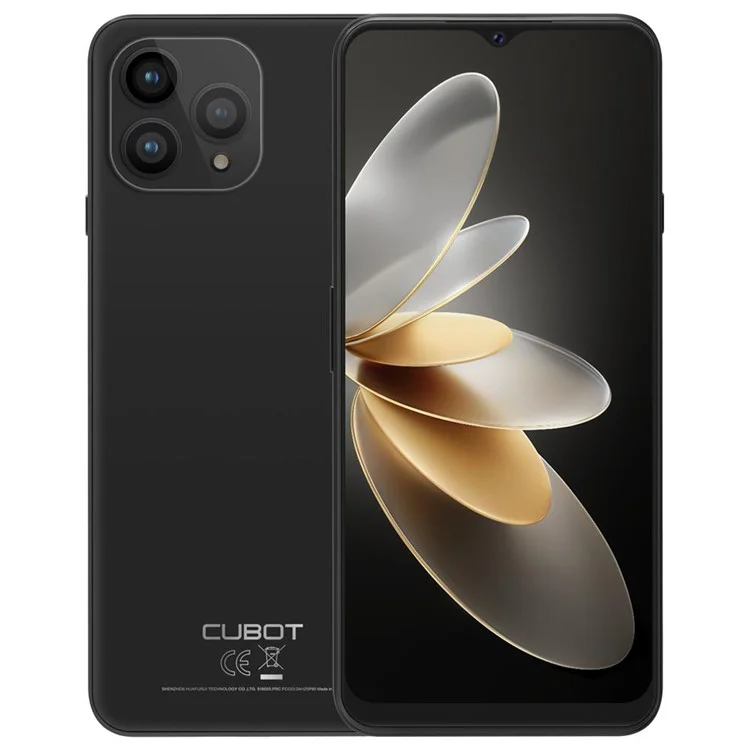 CUBOT P80 6.583-inch MT8788 8GB+256GB Cellphone 5200mAh 48MP 4G Smart Phone - Black / EU Plug