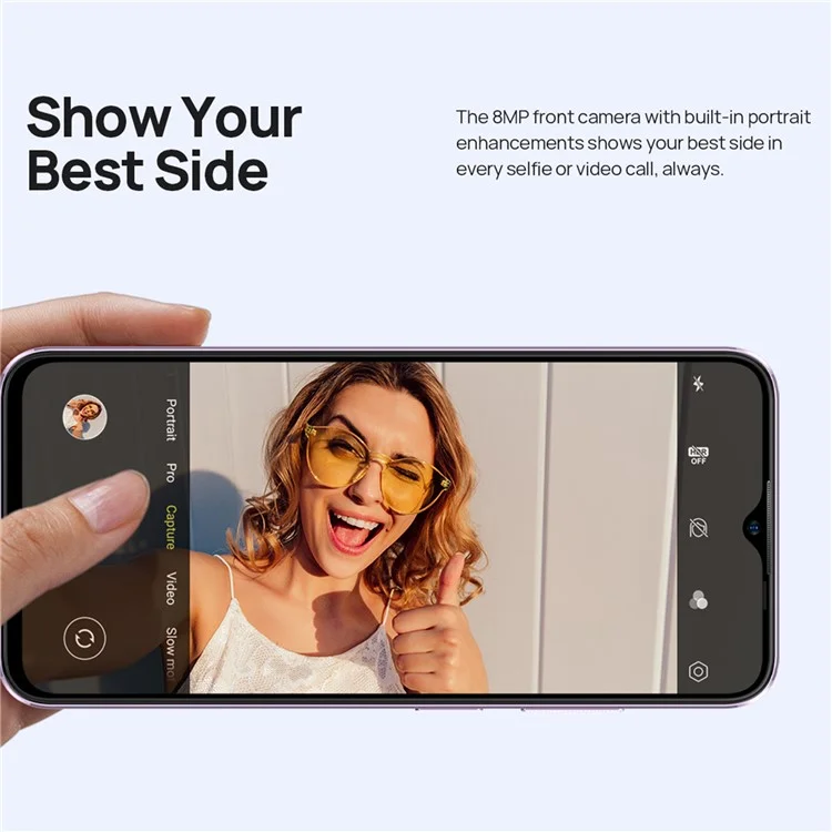 Ulefone Note 16 Pro 5.52 Pouces Unisoc T606 4 + 128 go 4400mAh 50MP 4G Smartphone - Noir