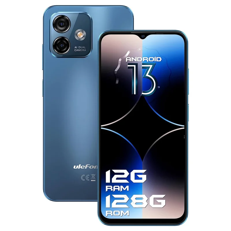 ULEFONE Note 16 Pro 5.52-inch Unisoc T606 4+128GB 4400mAh 50MP 4G Smartphone - Blue