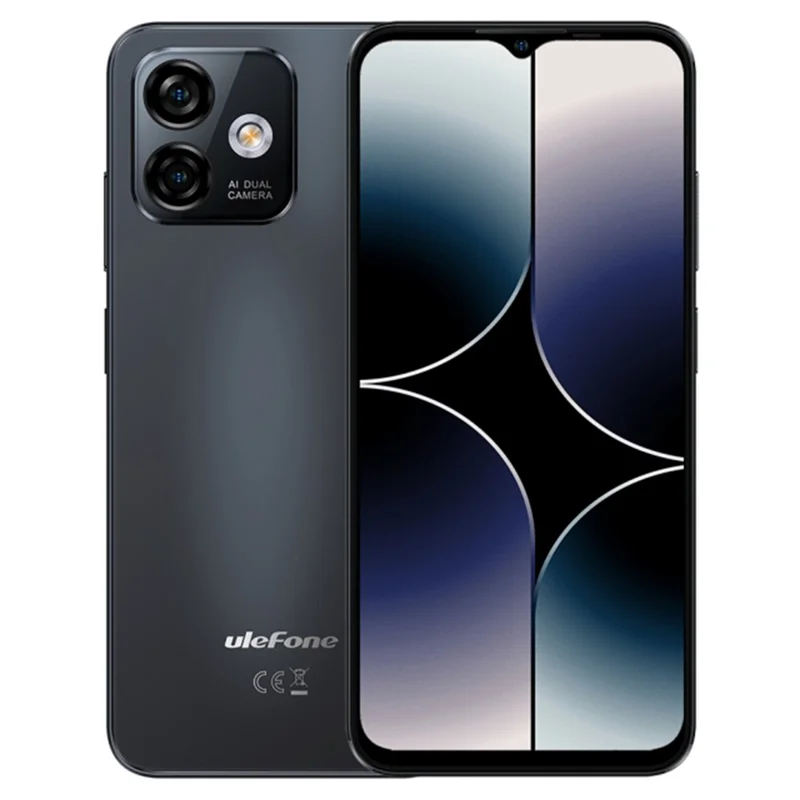 ULEFONE Note 16 Pro 5.52-inch Unisoc T606 8+128GB 4400mAh 50MP 4G Smartphone - Black
