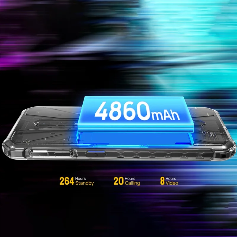 ULEFONE Armor X12 Pro 4+64GB Android 13 Helio G36 13MP Cam Rugged Cellphone - Orange