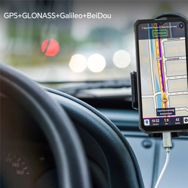 OUKITEL WP23 Pro 8+128GB Unisoc T606 10600mAh 13MP Camera Rugged Smartphone - Black