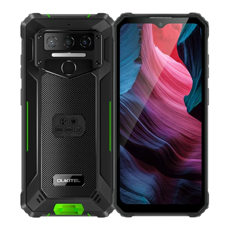 OUKITEL WP23 Pro 8+128GB Unisoc T606 10600mAh 13MP Camera Rugged Smartphone - Green