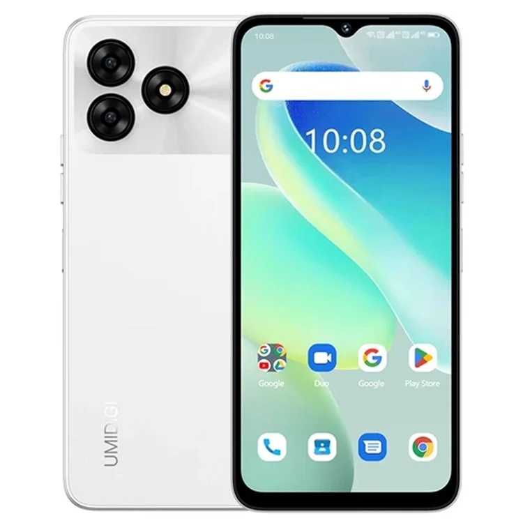 UMIDIGI G5 6.6-Inch Unisoc T606 8GB+128GB 5000mAh 50MP 4G Smartphone - White