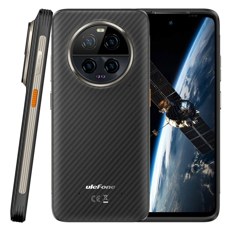 ULEFONE ARMOR 23 ULTRA 6.78-inch Dimensity 8020 12GB+512GB 6600mAh 108MP 5G Satellite Rugged Smartphone - Black