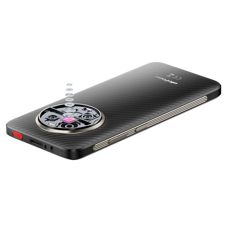 Ulefone Armatura 23 Ultra 6,78 Pollici Dimensità 8020 12 Gb+512gb 6600mah 108M 5G Smartphone Robusto Satellitare - Nero