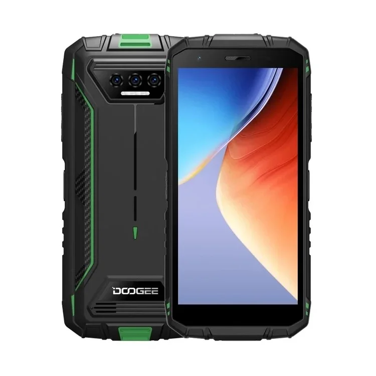 DOOGEE S41 Max Unisoc Tiger T606 5.5-inch 6GB+256GB 6300mAh 13MP Camera 4G Rugged Smartphone - Green