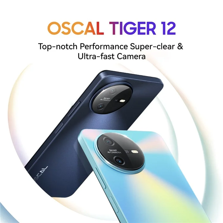 Oscal Tiger 12 6,78-дюймовый Helio G99 8gb+128 гб 5000mah 4G Смартфон - Фиолетовый