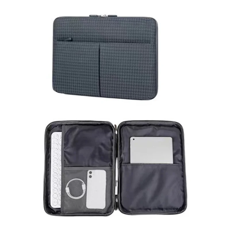 Ultra-Thin Sleeve Bag for 11-inch Tablets Oxford Fabric Carrying Case Portable Bag - Dark Grey