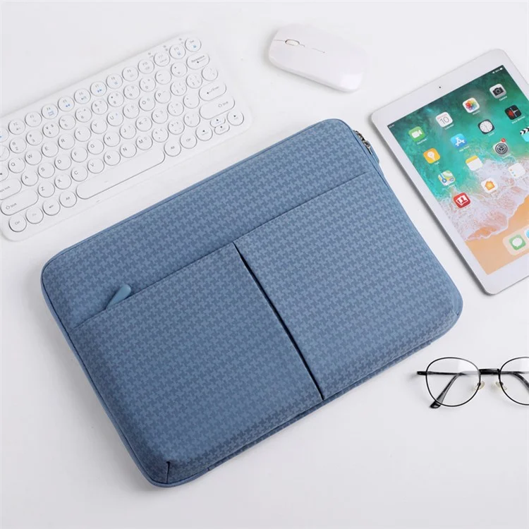 Slim Carrying Case for 13-inch Laptops, Tablets Oxford Fabric Portable Storage Bag - Blue