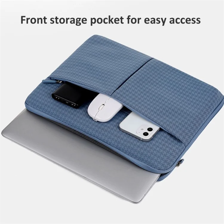 Slim Carrying Case for 13-inch Laptops, Tablets Oxford Fabric Portable Storage Bag - Blue