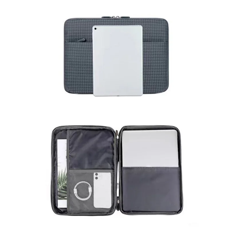 Slim Carrying Case for 13-inch Laptops, Tablets Oxford Fabric Portable Storage Bag - Purple