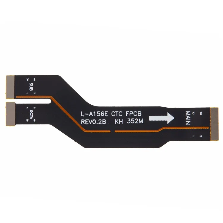 Pour Samsung Galaxy A15 4G A155 / A15 5G A156 OEM Motherboard Dock Dock Connection Flex Cable Remplacement Pièce de Remplacement (sans Logo)