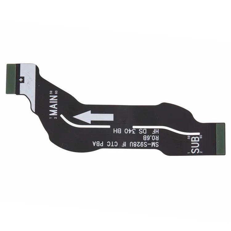 Pour Samsung Galaxy S24 Ultra S928 OEM Motherboard Dock Connection Flex Cable Remplacement Pièce (sans Logo)