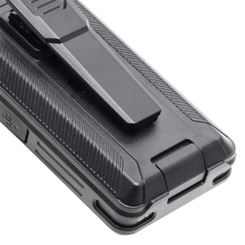 UNIWA P5 2.8 Inch NFC Walkie Talkie Android 9.0 4G Smartphone Support Zello POC, 4G LTE Network+UHF Analog Version - Black / US Plug