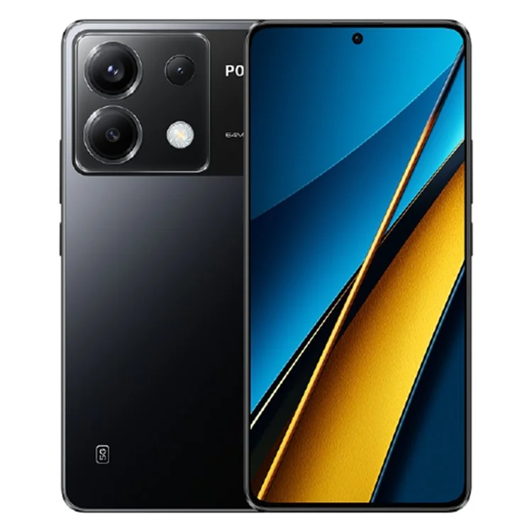 Xiaomi Poco X6 12+512GB 6.67 Pulgadas Snapdragon 7s Gen 2 64MP Cam Android 5G Teléfono Móvil, Versión de la ue - Negro